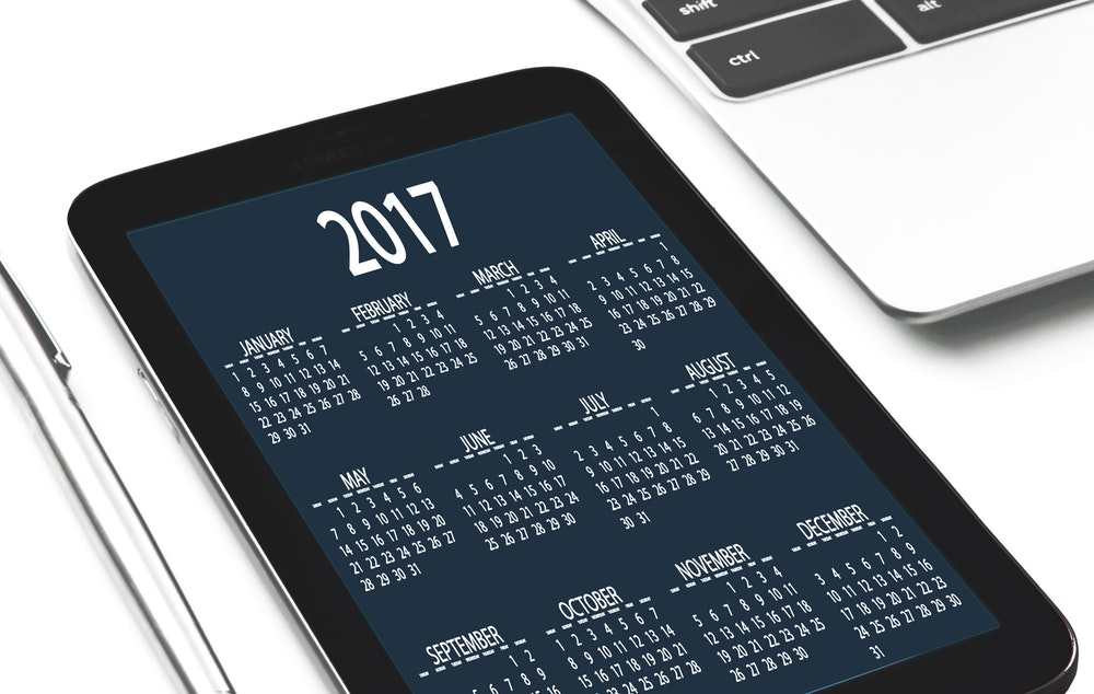 december, calendar, review, year, goal setting, Sara Basloe